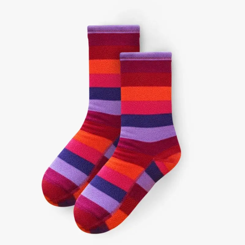 Kids' Fleece Socks - Jellybean